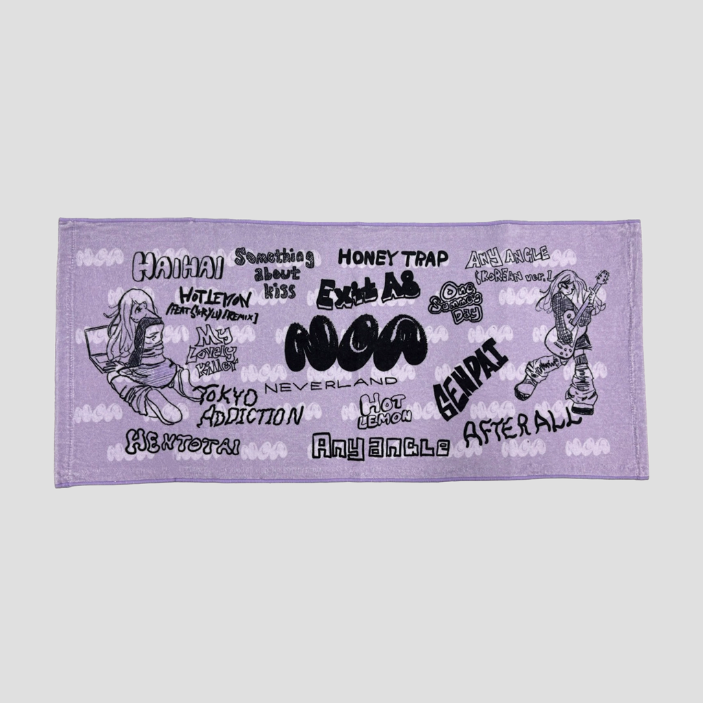 CLUB乃紫フェイスタオル