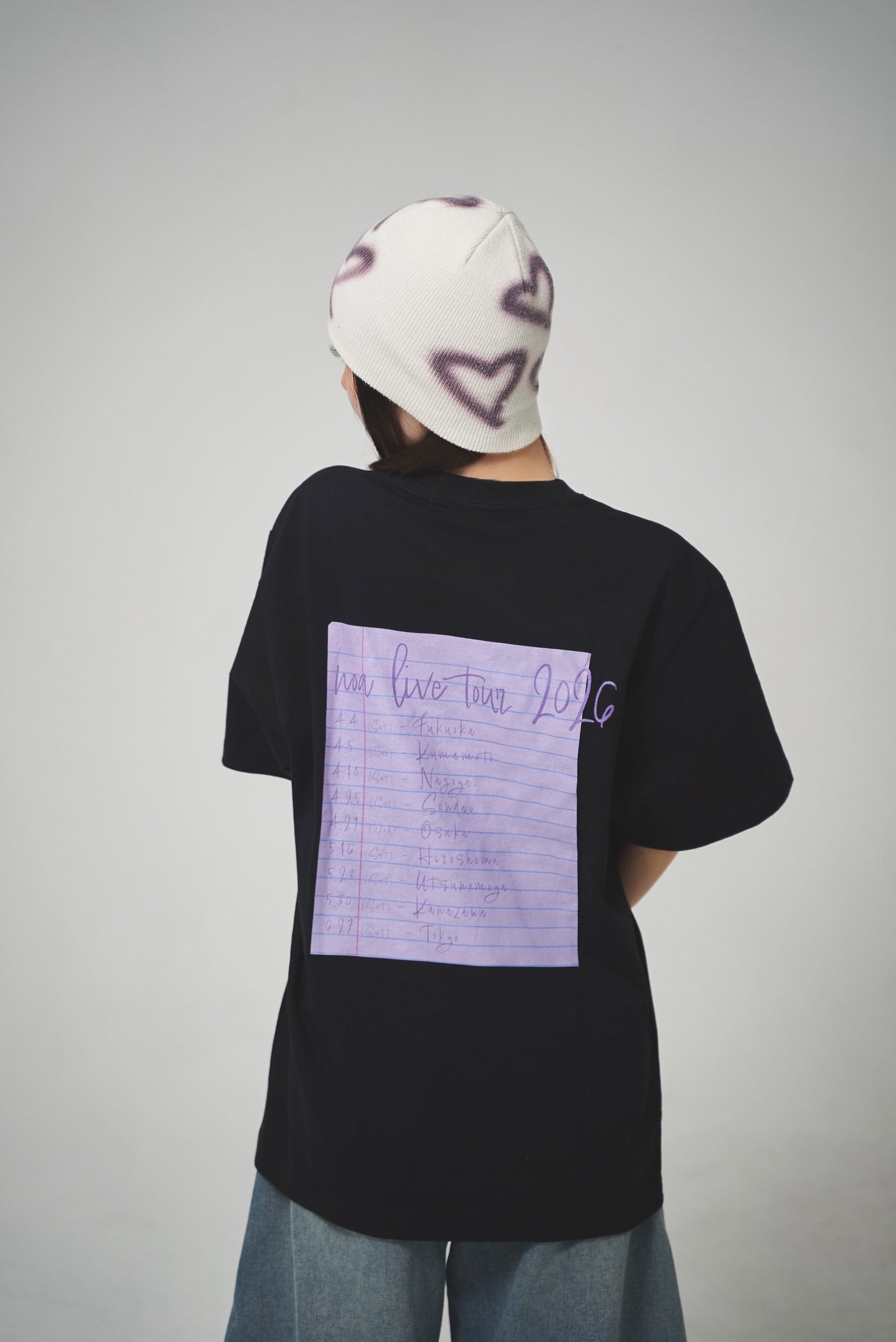 【noa live tour 2026】CLUB 乃紫 Tシャツ
