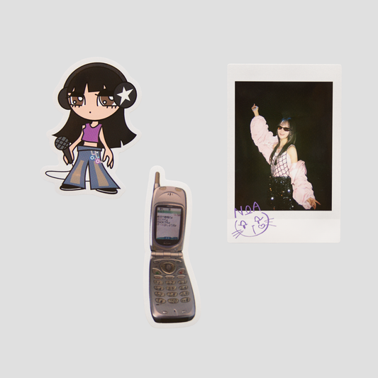 【noa live tour 2026】CLUB 乃紫 ステッカーセット（3枚組）